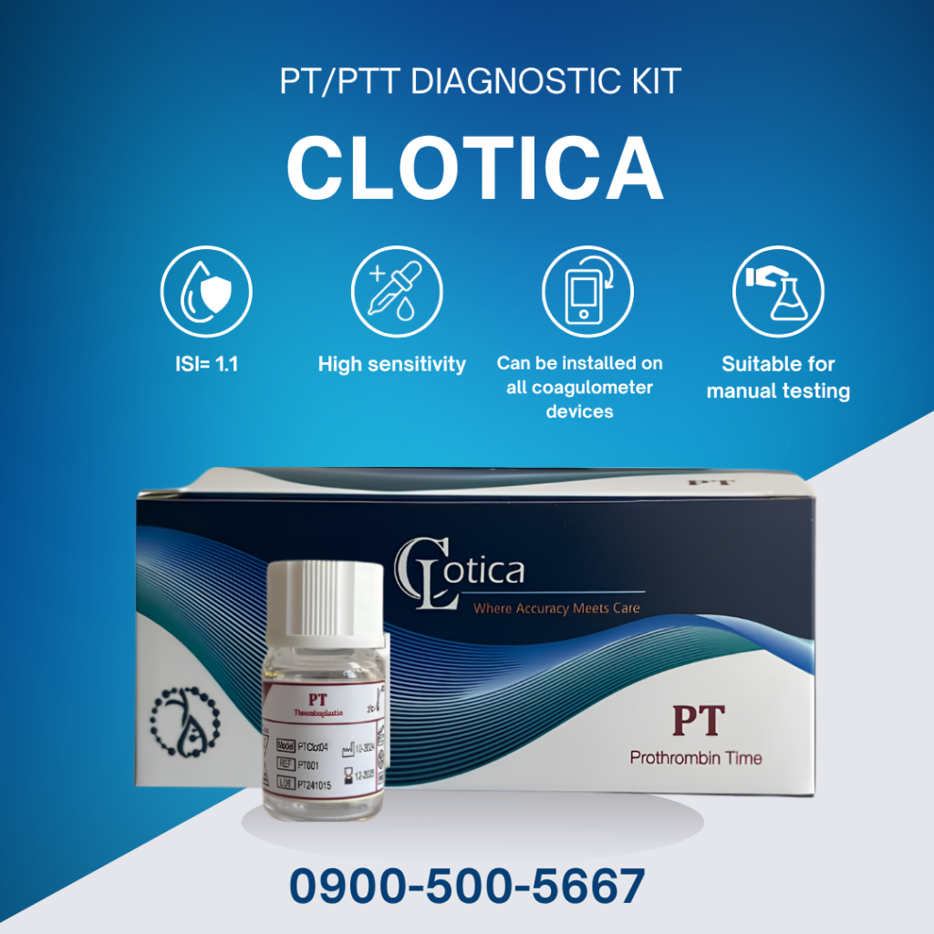 کیت PT با ISI=1.1 برند Clotica